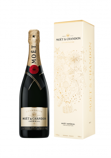  MOET & CHANDON IMPERIAL 0,75L FESTIVE GIFTBOX